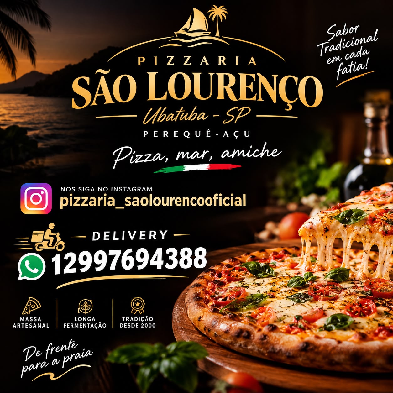 Pizzaria São Lourenço logo